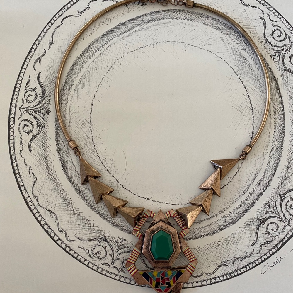 Zara Statement Necklace - image 2